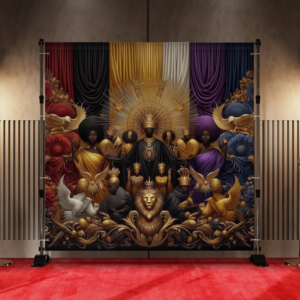 Black Frat Photography Backdrop 2