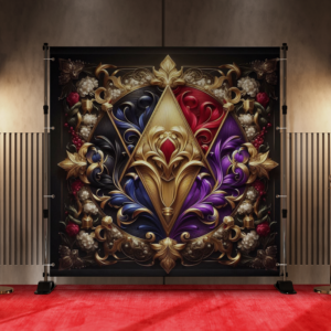 Divine Nine Elegance - HBCU Colors Backdrop 4
