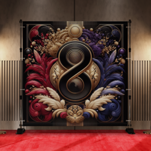 Divine Nine Elegance - HBCU Colors Backdrop 3
