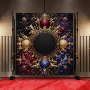 Divine Nine Elegance - HBCU Colors Backdrop 2