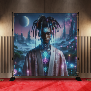 Midnight Enchantment - Afro-Futuristic Sorcerer 2