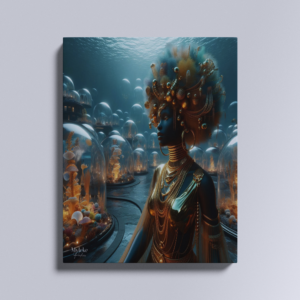 AfroAquatica – Ocean’s Golden Empress