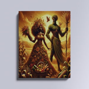 Guardians of the Harvest – African American Digital Art Prints 4
