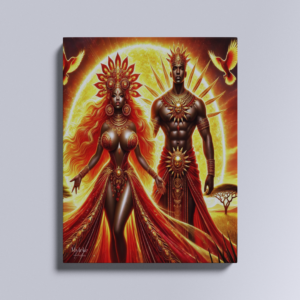 Guardians of the Sun – African American Digital Art Prints