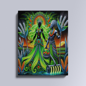 Guardians of the Moon – African American Digital Art Prints