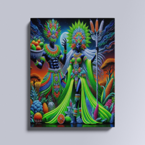 Guardians of the Moon 2 – African American Digital Art Prints