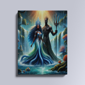 Guardians of the Tides – African American Digital Art Prints